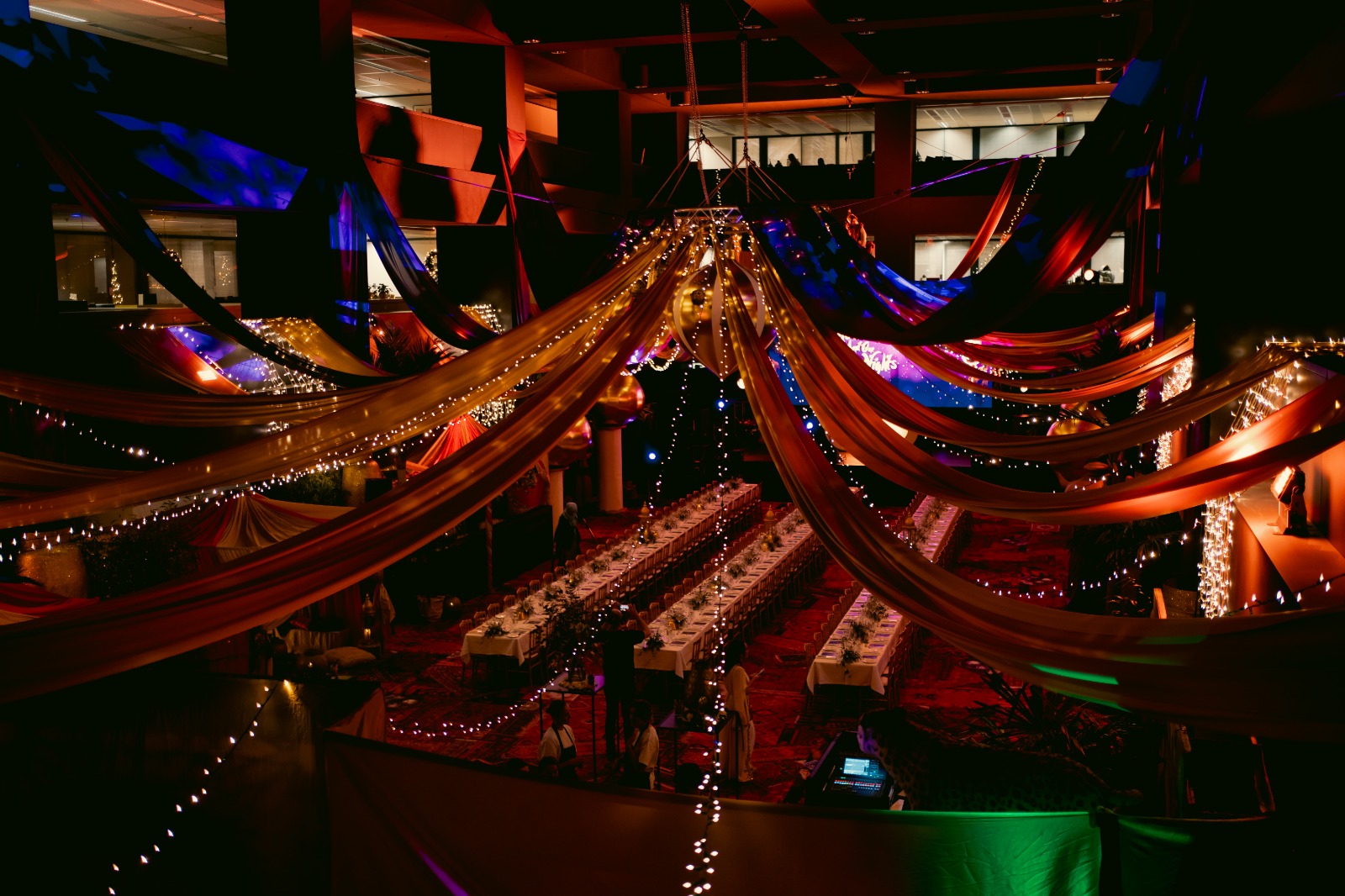Impressie van een kerstdiner van een van onze opdrachtgevers